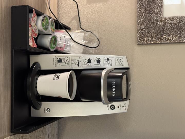 Hilton Garden Inn coffee machine