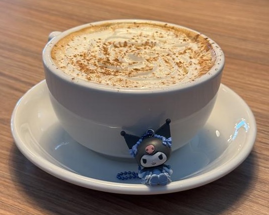 Cinnamon swirl latte