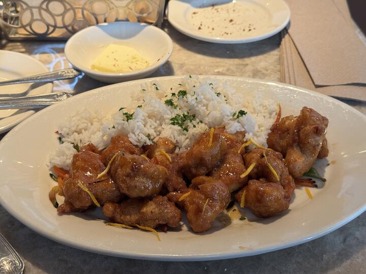 Orange chicken